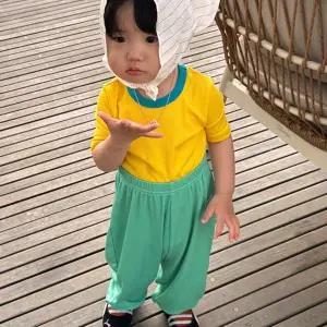 [슈슈페] 아기 유아 여름 키즈바지 벌룬팬츠 고쟁이바지