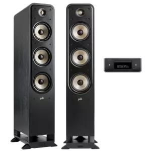 데논 RCD-N12 + 폴크오디오 ES60 올인원 네트워크 하이파이 오디오