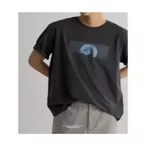에잇세컨즈 E T 이티 그래픽 티셔츠 애쉬 456542SSG4