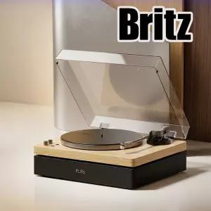 브리츠 BZ-LP50BT / LP 턴테이블 USB 블루투스 스피커 톤암조절