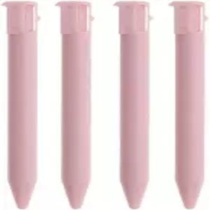 라이트페어리 4팩 플라스틱 터치스크린 스타일러스 펜 3DS 게임 콘솔(핑크)