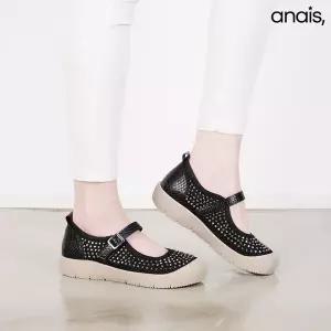 [아나이스] 큐빅 메쉬 메리제인 단화 3cm_26S281