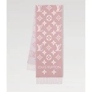 [LOUIS VUITTON]루이비통 LV 에센셜 스카프 베이지 로즈 M77854 133101577