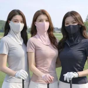 5개세트 여성 풀커버 스포츠마스크 UPF50+ 자외선차단 얼굴 햇빛가리개