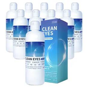깨끗한아이 렌즈 세정액 500ml 10개