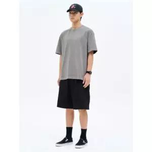 에잇세컨즈 425525LY75 바지 코튼 나일론 카고 버뮤다 쇼츠 블랙 5109353