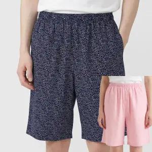[보디가드]보디가드 남성 여성 잠옷바지 시원한 여름 파자마 바지 5부 하의 커플 가능