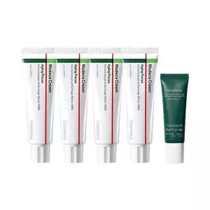 동국제약 마데카크림 시즌8 에이징 포커스 50ml x4 + 세라퓸 선크림 10g