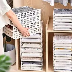 [하프클럽/]옷장 정리함 수납 트레이 슬라이딩 플라스틱 리빙박스 정리대