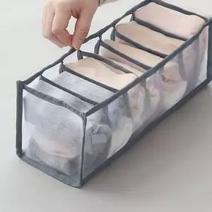 [하프클럽/]메쉬 속옷 정리함 칸막이 양말 정리함 팬티 브라 수납함 분리