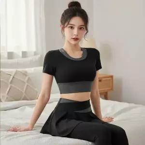 [하프클럽/]포체나 러닝 필라테스 요가 운동복 세트 SD-260212