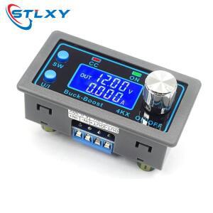 DC-DC 벅 부스트 컨버터 CC CV 0.5-30V 4A 5V 6V 12V 24V 전원 모듈 조정 가능 규제 실험실 공급 장치