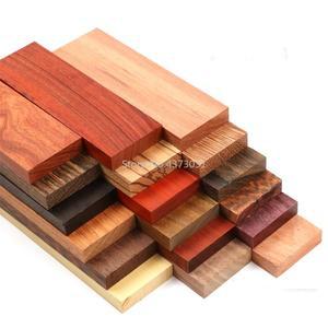 DIY 칼 손잡이 패치 소재에 대 한 1 조각 공백 나무 수공예품 재료 120x40x10mm