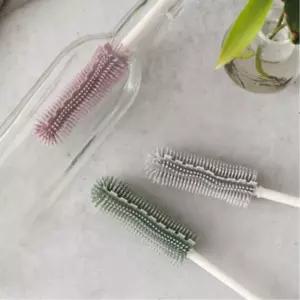 오일병 가는병 세척 파스텔실리콘 병솔 빨대솔 컵솔 물병솔 주방세척솔 텀블러세척