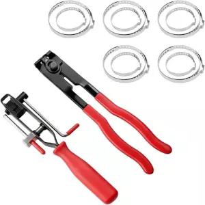샌드프렌 자동차 CV 조인트 부트 클램프 플라이어 키트 조절 가능한 밴드 있는 카본 스틸 차량 이어 밴딩