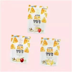 포켄스 치즈덴탈껌 딸기 사과 바나나 100g 4694536