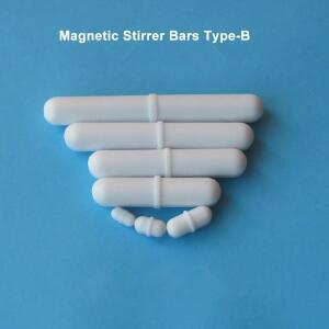 1/2/5PcsType B 자기 교반기 바 실험실 길이 6mm-100mm 용 PTFE 믹서 막대
