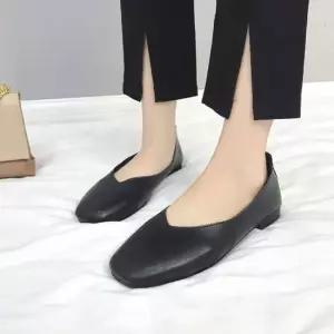 캐주얼 플랫슈즈 베이직 오피스룩 일상 데일리 단화 캐주얼단화 오피스룩 일상코디단화