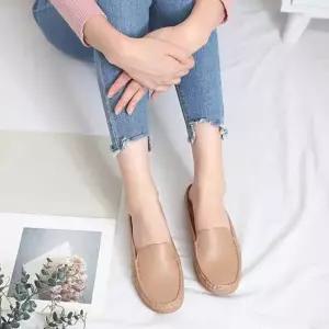 여성전용 데일리 뮬 블로퍼 슬리퍼 단화 발편한 가죽 뮬 블로퍼 뮬슬리퍼 뮬스니커즈