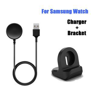 USB 충전기 케이블  삼성호환 갤럭시 호환 워치 5 프로 4 3 범용 브래킷 스마트워치 스탠드  액티브 2 독