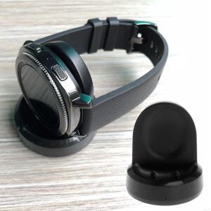 갤럭시 호환 시계 용 충전기 46/42mm 기어 S3 S2 도킹 스테이션 휴대용 전원 어댑터 USB 케이블