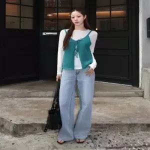 셀렙샵에디션 2079167999 1 데님 와이드팬츠 26SS 마스터핏 와이드 아이스블루 6030002