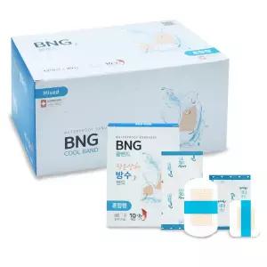 밴드골드 쿨밴드 방수밴드 혼합형 12매입 X 20갑(1박스) 아쿠아 반창고