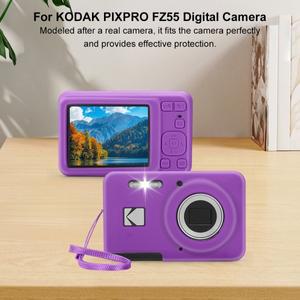 호환 코닥 PIXPRO FZ55 디지털 카메라 커버 내구성 슬림핏 가방 본체 야외 여행 보호 케이스