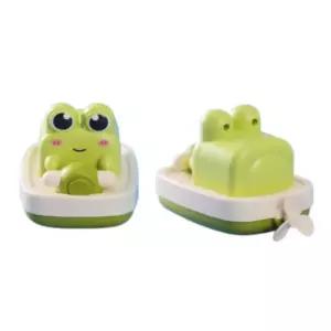 유아 수영 목욕놀이 인형 태엽 개구리보트 오감 욕조 샤워 발달