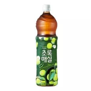 [웅진] 초록매실 1.5L 낱개 / 5페트