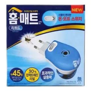 효과좋은 모기약 홈매트리퀴드(플러그형) 본체+리필 모기약