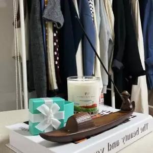 인텐스홀더 스틱홀더 인센스 뱃사공 향받침대 세라믹 인센스트레이