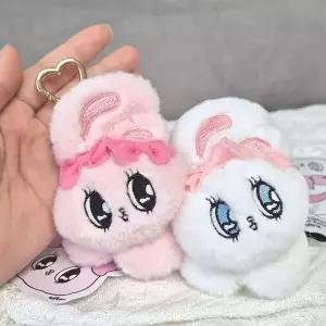 [하프클럽/]8cm 미니 토끼 인형 캐릭터 선물용 귀여운 장식 소품