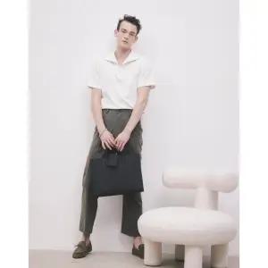 닥스 ACC 쇼핑백동봉 블랙 루이스브릿지 DD 패턴 서류가방 DBBA5F601 154350