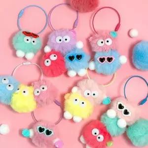 [하프클럽/]폼폼 친구 인형 만들기 DIY 공예 어린이 창의력 놀이용품
