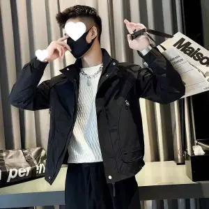 키체샵 캐주얼 남친 솔리드 상의 봄가을 점퍼 코트 바람막이 유동 재킷 감각의 HO3