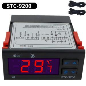 디지털 온도 조절기 STC-9200 온도조절기, 220V 냉동 제상 선풍기 알람 기능
