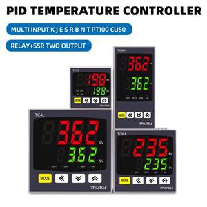 디지털 PID 온도 조절기 이중 출력 범용 입력 TC4S 컨트롤러 레귤레이터 SSR 릴레이 110VAC 220V