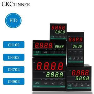 이중 출력 SSR 및 릴레이 CH102 2개의 LCD 디지털 PID 지능형 온도 컨트롤러48-240V AC