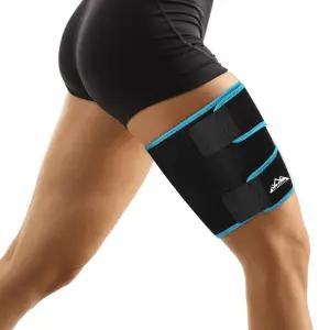 슈퍼기어 허벅지 랩 지지대 조절 가능한 압박 네오프렌 소매 햄스트링 쿼드 여성용 상부 다리 브레이스