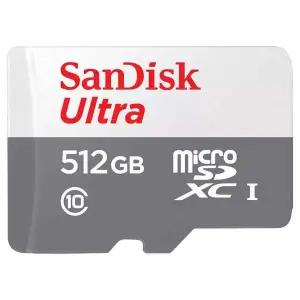 [골드스마일]SanDisk sd카드 Ultra microSDXC UHS-I QUNR 512GB 메모리카드