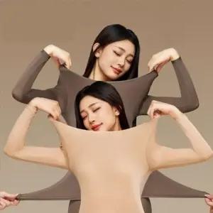 여성 발열 내의 기모 여자내복 히트텍