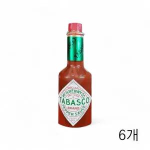 WL 오뚜기 타바스코 페퍼 소스 350g X 6개 피자 스파게티 매운소스 핫소스 매운맛소스 WFLQR1F
