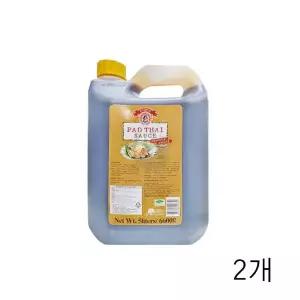 WL 수리 팟타이 소스 5Kg X 2개 태국산 볶음쌀국수소스 대용량 업소용 식자재 팟타이소스 WFLQQU