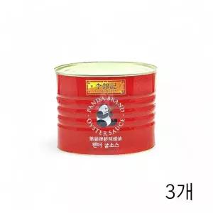 WL 이금기 팬더 굴소스 2.268Kg X 3개 홍콩 중화요리 업소 식자재 중화요리 판다굴소스 WFLQPWY