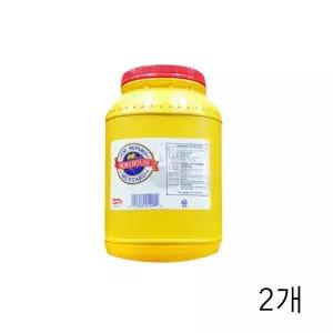 WL 모아하우스 머스타드소스 3.78L X 2개 미국산 식당용 대용량식자재 머스타드양념소스 WFLQPBI