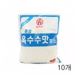 WL 금하식품 옥수수전분 1kg X 10개 전분가루 옥수수분말 옥수수분 옥수수파우더 업소용 WFLQPC6