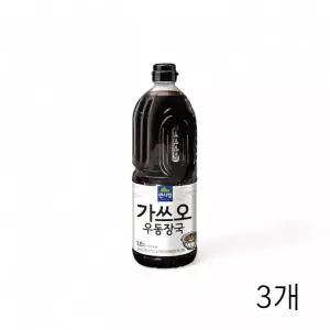 WL 면사랑 가쓰오 우동장국 1.8L X 3개 식자재 식당용우동소스 우동다시 우동간장 모밀소스 WFLQ