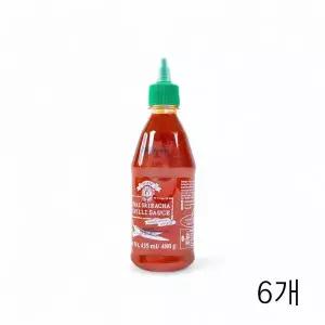 WL 수리 스리라차 칠리소스 435ml X 6개 쌀국수 샤브샤브 월남쌈소스 또띠아 샤부샤부소스 WFLQP