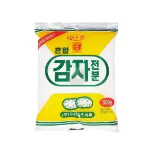 WL 우리승진식품 맷돌표 혼합 감자전분 500g X 10개 WFLPR3Z